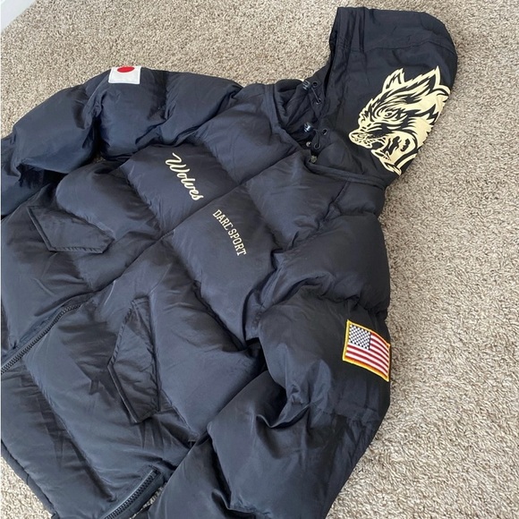 Darc Sport  Bushido Code Puffer Jacket Coat Men's M Lmt Ed #178 of 500 - Picture 2 of 3